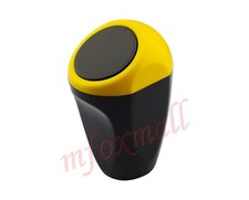 Yellow Rubbish Bin Trash Can