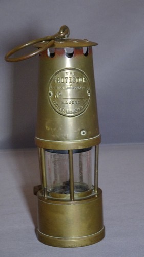 Eccles miners lamp - miners,