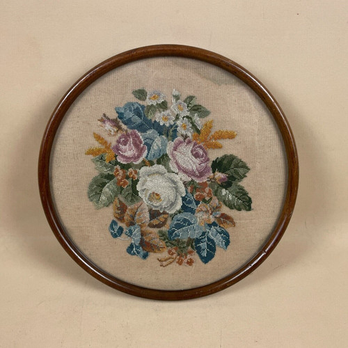 Antique wooden circle - antique,