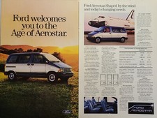 Vintage Print Ad 1986 Ford