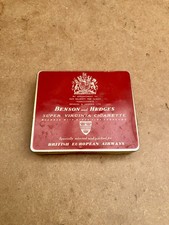 Vintage Benson And Hedges Super Virginia Cigarette Tin - AWESOME CONDITION