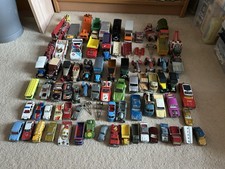Corgi,Dinky,Matchbox & Others Spares/Scrapyard  Lot Of 80 Cars & Trucks