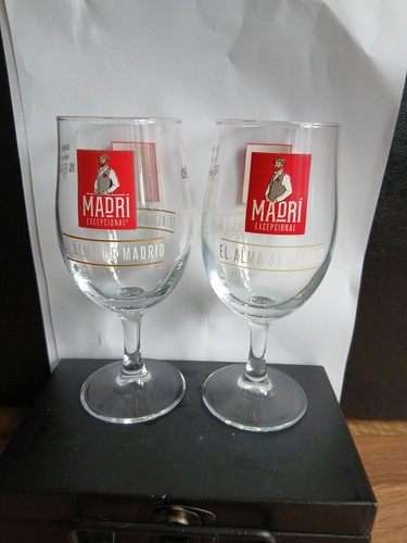 Madri half pint glasses - madri,
