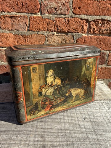 Victorian colmans mustard tin - victorian,