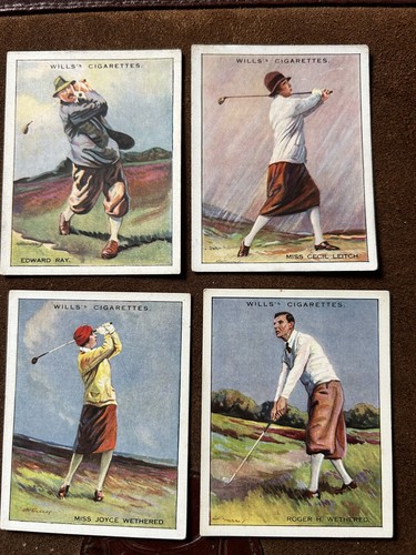 1930 wills famous golfers - famous,