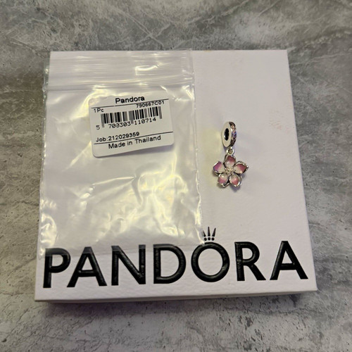 Pandora cherry blossom dangle - cherry,