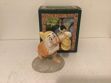 royal doulton china figurine snow white DOC WITH LANTERN new