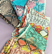 Snake Jersey Fabric Animal