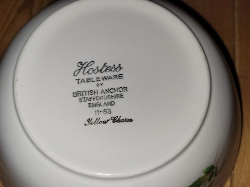 British anchor pottery - british,