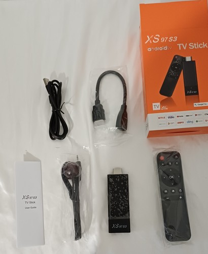 Xs97 android tv stick 4k - ,