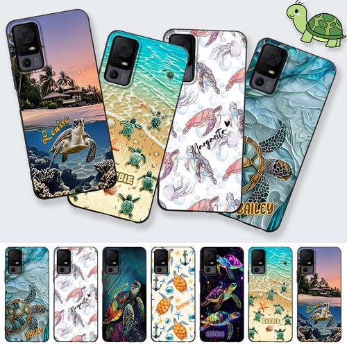 Personalised turtle phone case - phone,