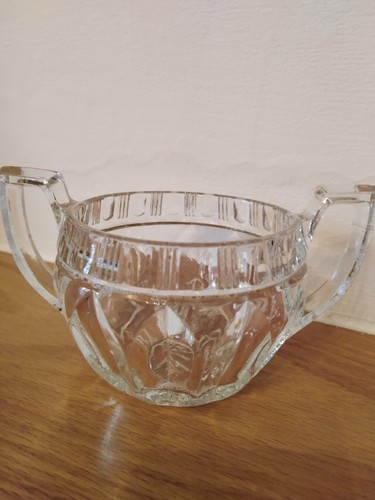 Clear cut glass - , sugar/sweet