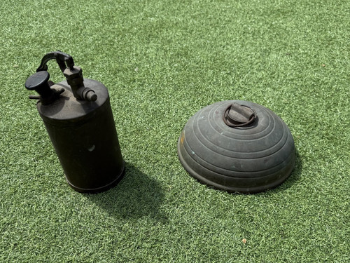 Vintage brass garden sprayer - brass,