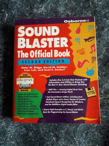 Sound blaster official - sound, book