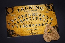 Wooden ouija board game - ouija,
