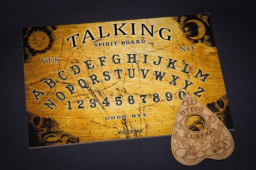 Wooden ouija board game - ouija,