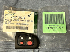 NEW JAGUAR X TYPE S TYPE XJ SERIES KEY FOB NON EUROPEAN CARS USA
