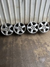 AUDI A4 2004 SET OF 4 17” 5 STUD ALLOYS 