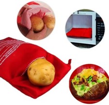 Microwave Baked Potato Cooking