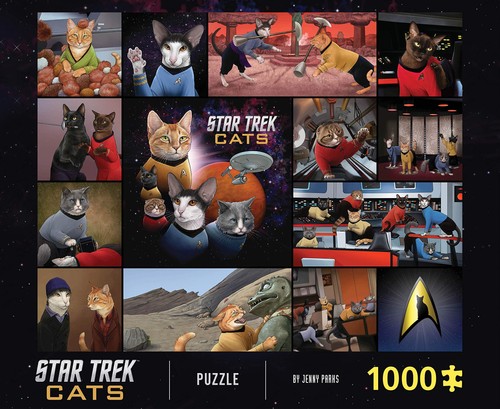 Star trek cats 1000 - star, piece