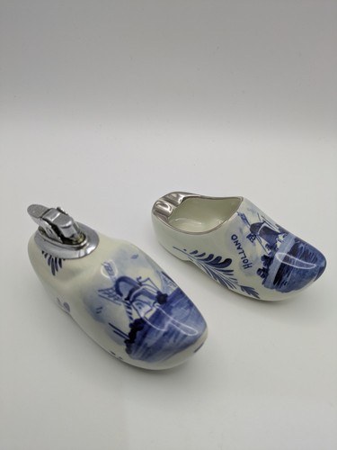Vintage delft table lighter - vintage,
