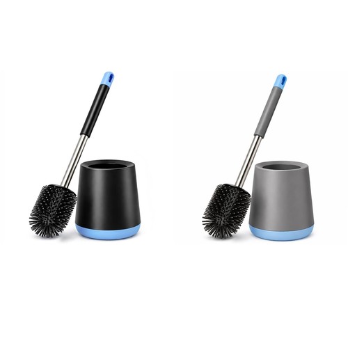Silicone toilet brush - silicone,