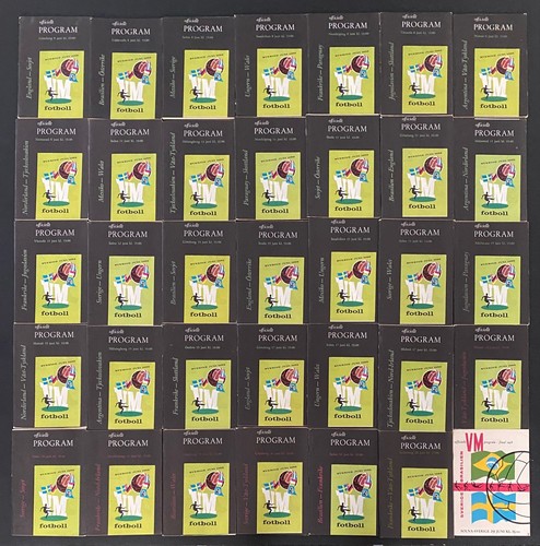 World cup 1958 complete set - set, of