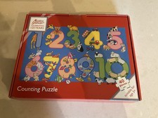 Vintage Marks &Spencer Counting Puzzle 40 Pieces 3+ New Sealed