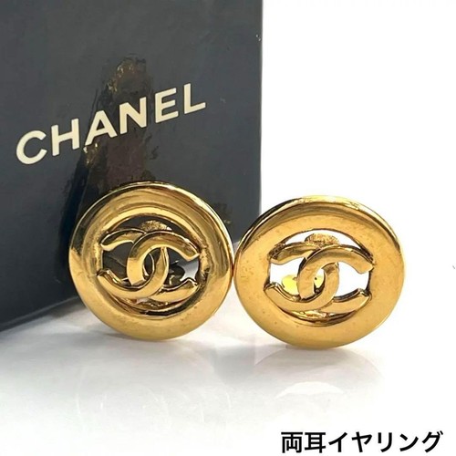 Chanel coco mark earrings - coco,