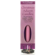 Advent Candles - 1" x 12"