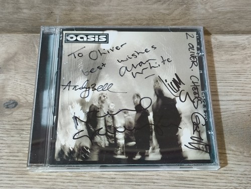 Oasis signed autographed - -,