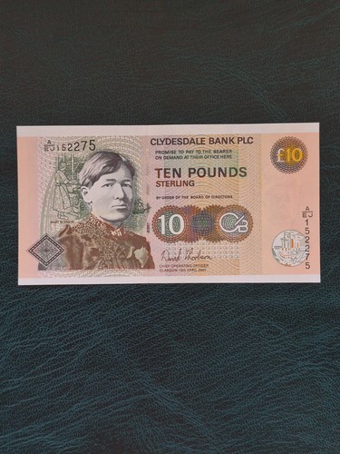 Ten pound note - -, £10