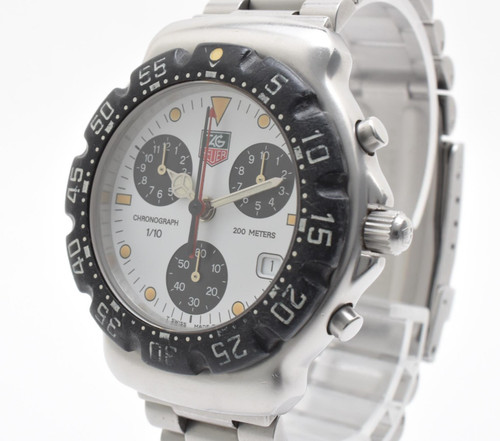 Vintage mint tag - vintage【n, heuer