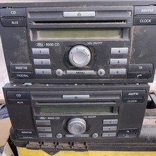 2x FORD 6000CD CAR STERIO RADIO CD PLAYER 2012