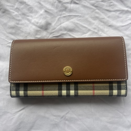 Burberry long wallet - burberry, vintage