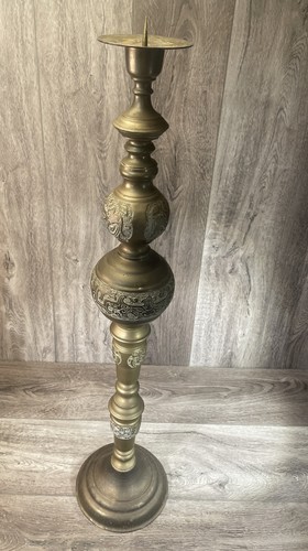 Huge brass altar - 33",