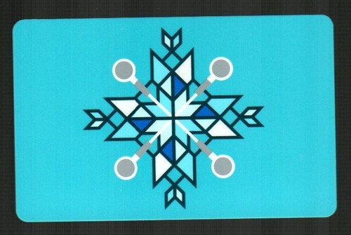 Itunes earbud snowflake blue - itunes, (