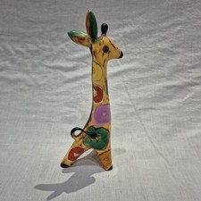 Vintage Ceramic Giraffe Tall