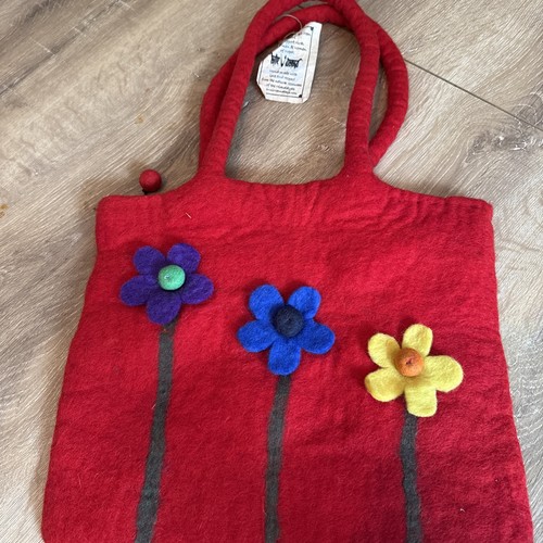 Handmade felt bag made - bag, in