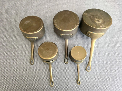 Set vintage french brass - french,
