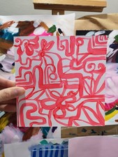 Art Card Blank Original Unique