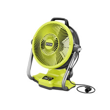 Ryobi  18V ONE+ 12" MISTING water AIR CANNON FAN rare