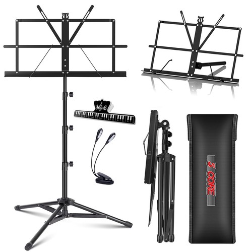 Core music stand - core, adjustable