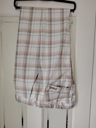 Ping men check golf trousers - ping,