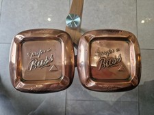 Bass Copper Ashtray Vintage