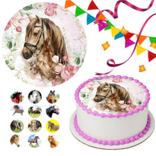 Horse Pony Cake Topper Party