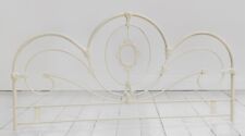 Metal King size  150cm headboard in Cream.