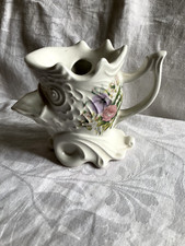 Vintage  PORTMEIRION  'Dolphin'  SHAVING MUG & TOOTHBRUSH HOLDER