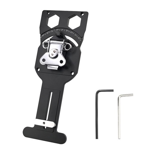 Aluminum track saw angle guide - saw,