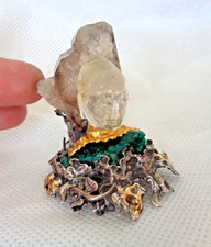 EASTERN SOLID SILVER MOUNTED